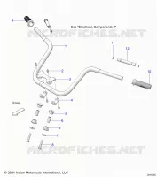 STEERING, HANDLEBAR MOUNTING AND GRIPS