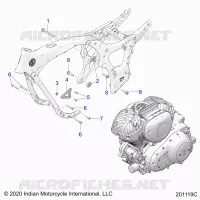 ENGINE, ENGINE MOUNTING