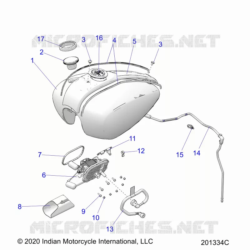 FUEL SYSTEM, FUEL TANK ASM.