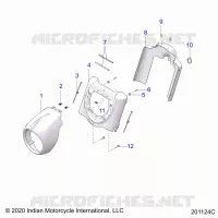 HEADLIGHT HOUSING