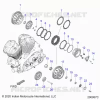 DRIVE TRAIN, CLUTCH AND PRIMARY DRIVE
