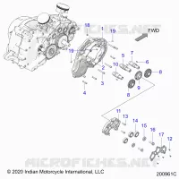 ENGINE, CAM SHAFTS AND GEARS