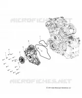 ENGINE, COVER ASM., STATOR