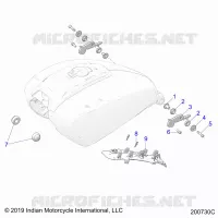 FUEL SYSTEM, FUEL TANK MOUNTING