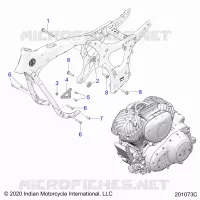 ENGINE, ENGINE MOUNTING