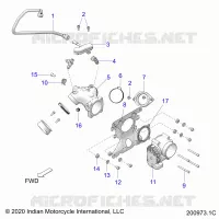 FUEL SYSTEM, FUEL CLAM SHELL/THROTTLE BODY