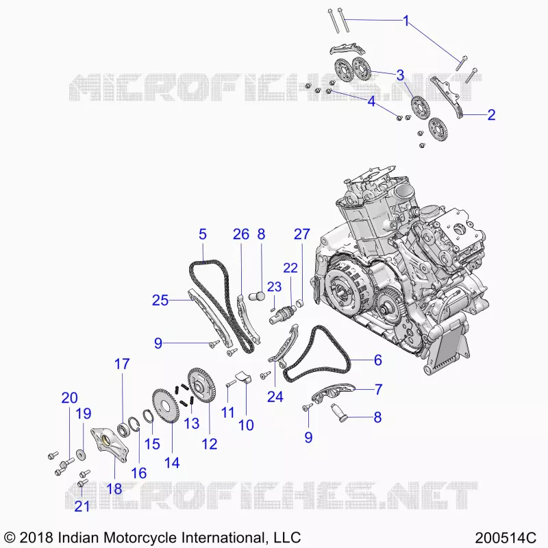 CAM CHAINS AND SPROCKETS