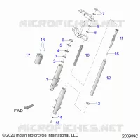 FRONT SUSPENSION FORKS