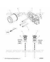 OIL FILTER/ADAPTER, AND DIPSTICK