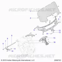FAIRING ASM, WINDSHIELD