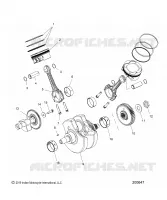 ENGINE, PISTON &amp; CRANKSHAFT