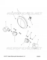 ELECTRICAL, HEADLIGHT AND FRONT TURN SIGNALS