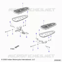 CHASSIS, FLOORBOARD, DRIVER