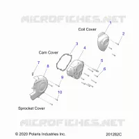 ENGINE RIGHT SIDE COVERS