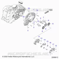 ENGINE, CAM SHAFTS AND GEARS