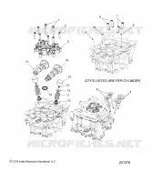 ENGINE, CYLINDER HEAD ASM.