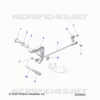 DRIVE TRAIN, SHIFT PEDAL AND LINKAGE
