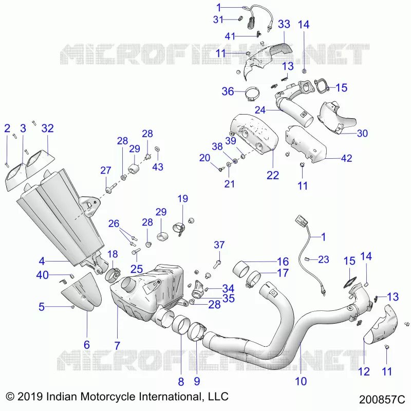 EXHAUST ASM