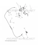 CONTROLS, CLUTCH LEVER AND CABLE