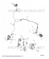 FRONT BRAKE ASM., W/ABS