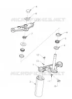 FRONT SUSPENSION FORK MOUNTING BRACKETS