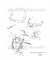 FAIRING ASM, WINDSHIELD MOUNT