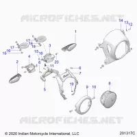 ELECTRICAL, FORWARD LIGHTING (WITH NACELLE)
