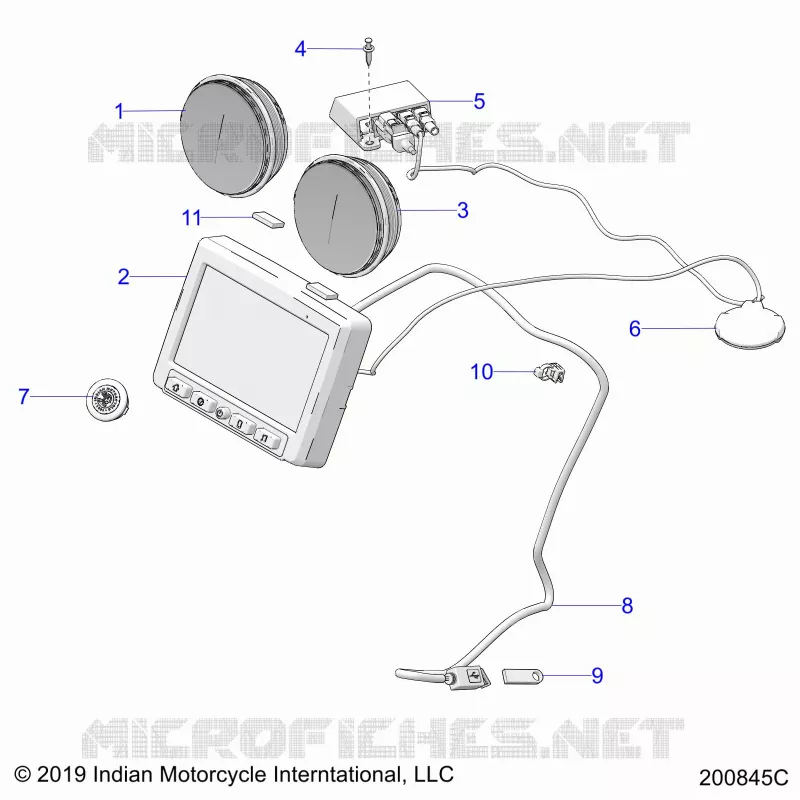 ELECTRICAL, INSTRUMENT CLUSTER