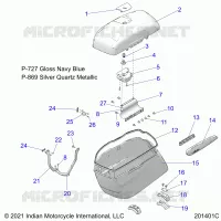SADDLEBAG ASM.