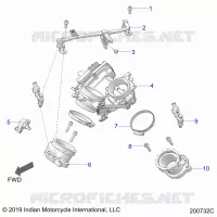 FUEL SYSTEM, FUEL RAIL/THROTTLE BODY