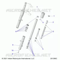 FRONT SUSPENSION FORKS