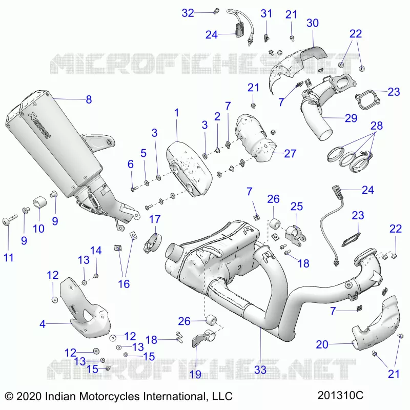 EXHAUST ASM