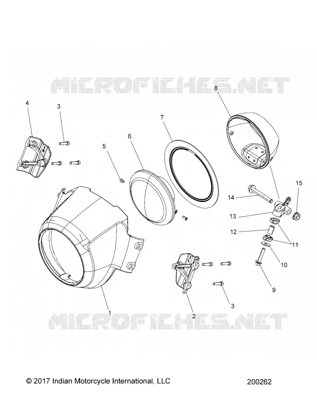 HEADLIGHT HOUSING
