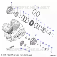 DRIVE TRAIN, CLUTCH AND PRIMARY DRIVE
