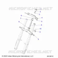 UPPER AND LOWER STEERING CLAMPS