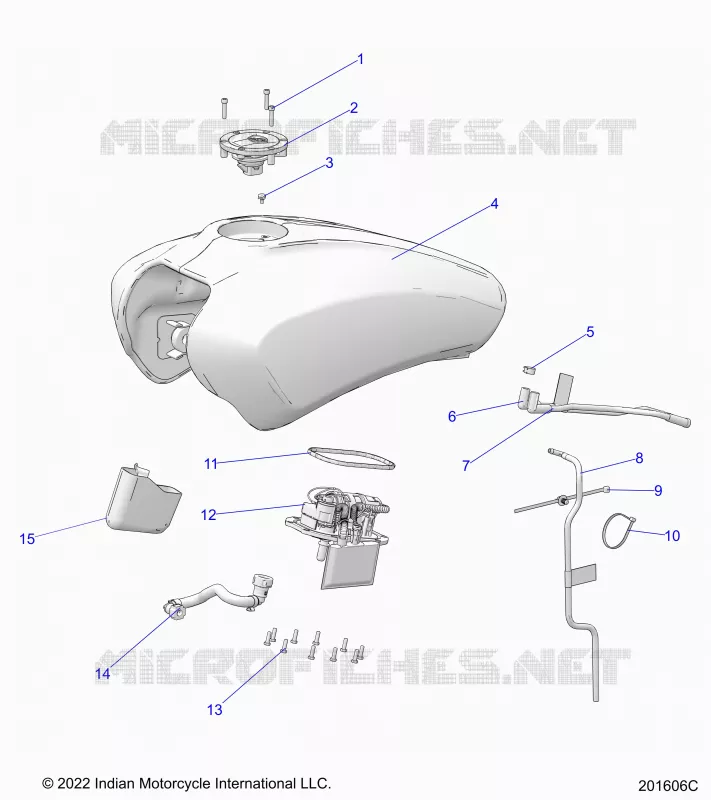 FUEL SYSTEM, FUEL TANK ASM.