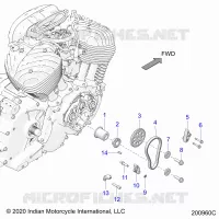 CAM CHAIN AND SPROCKETS