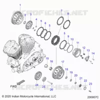 DRIVE TRAIN, CLUTCH AND PRIMARY DRIVE
