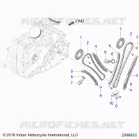 CAM CHAIN AND SPROCKETS