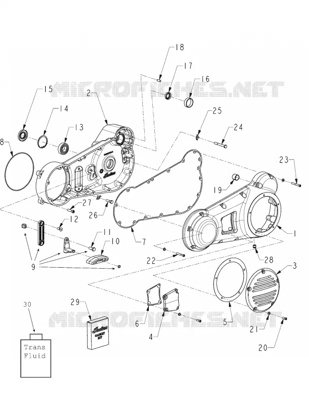 ENGINE, PRIMARY HOUSING