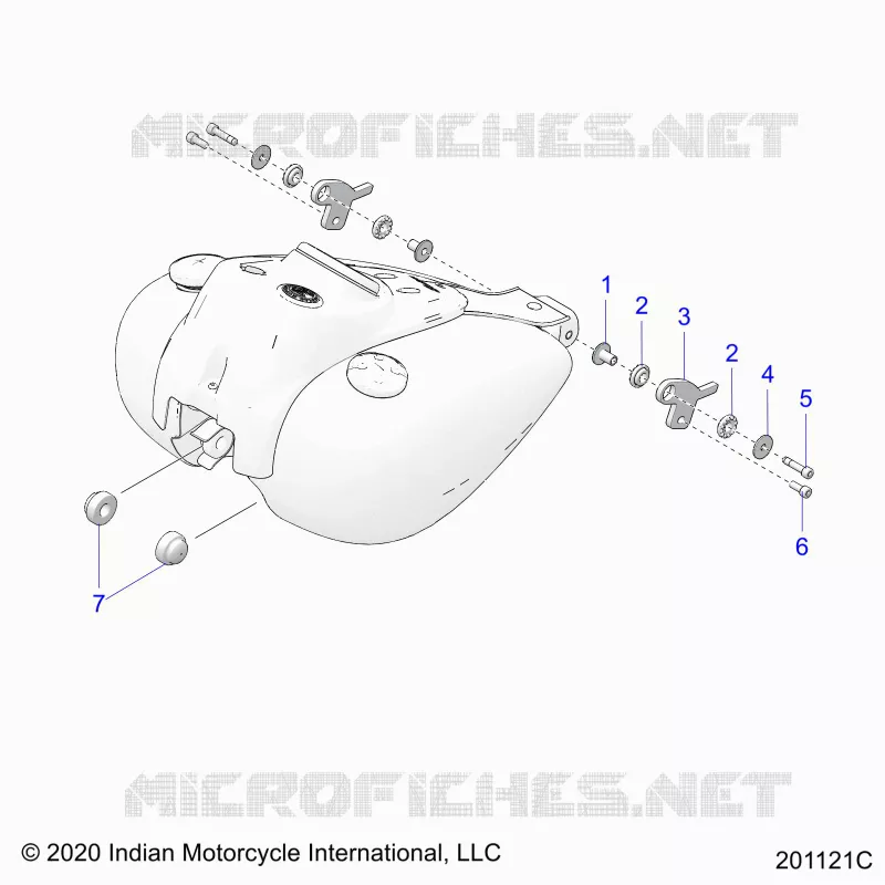 FUEL SYSTEM, FUEL TANK MOUNTING