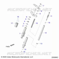 FRONT SUSPENSION FORKS
