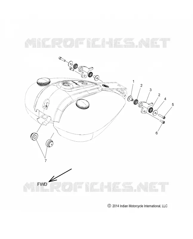 FUEL SYSTEM, FUEL TANK MOUNTING