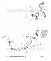 REAR BRAKE ASM. (NON ABS)