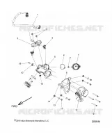 FUEL SYSTEM, FUEL CLAM SHELL/THROTTLE BODY