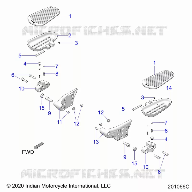 CHASSIS, FLOORBOARD, PASSENGER