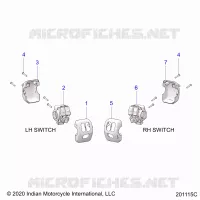 ELECTRICAL, SWITCH CONTROLS, LH/RH