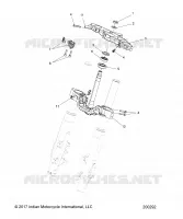 UPPER AND LOWER STEERING CLAMPS