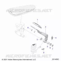 BRAKES, BRAKE PEDAL