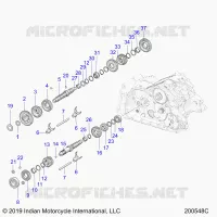 DRIVE TRAIN, INPUT AND OUTPUT SHAFTS